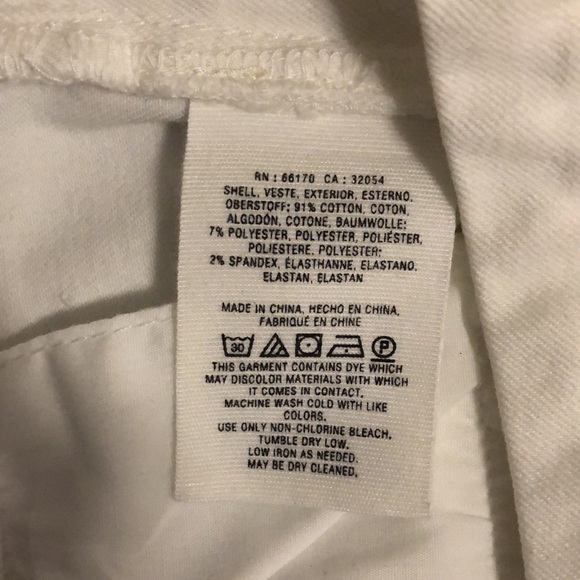 Anthropologie Pilcro and The LetterPress White High-Rise Denim Leggings - Picture 9 of 9